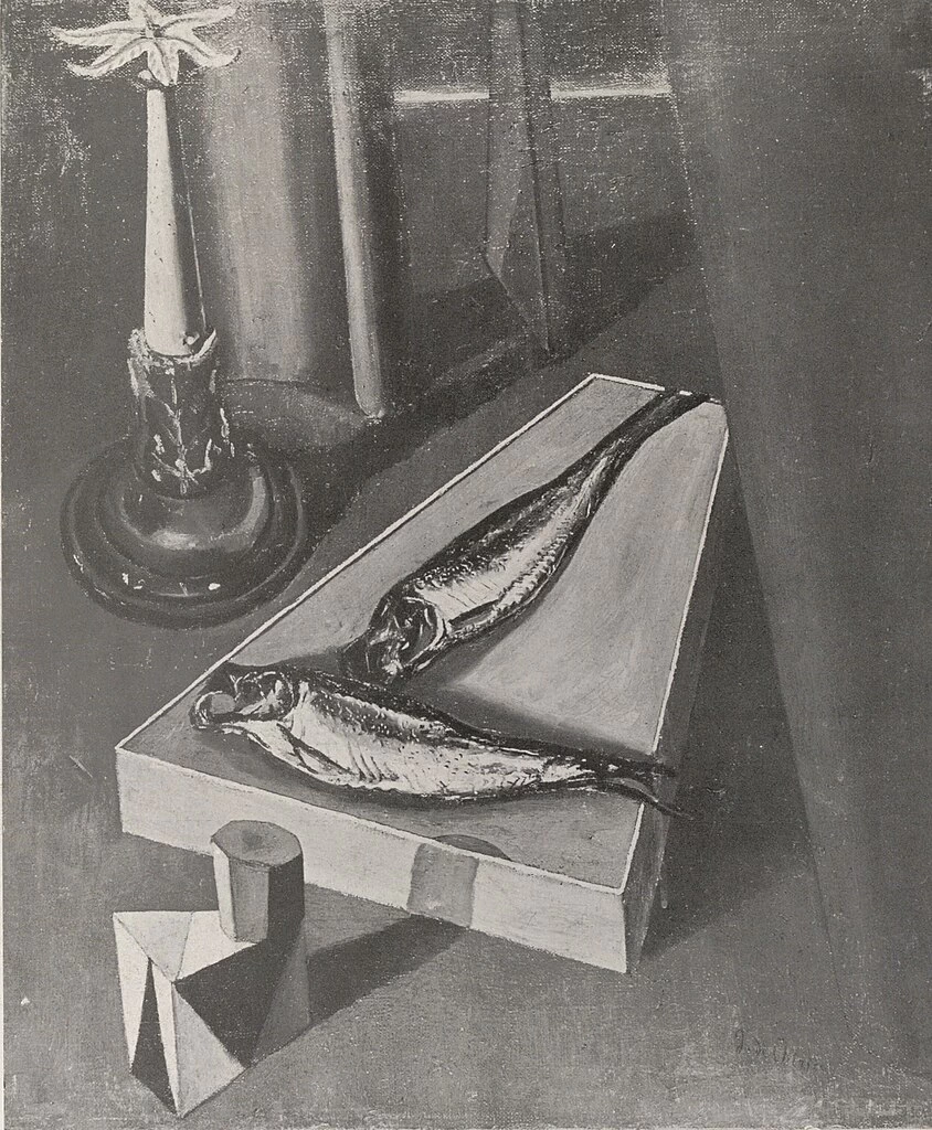 Giorgio De Chirico - Pesce sacro